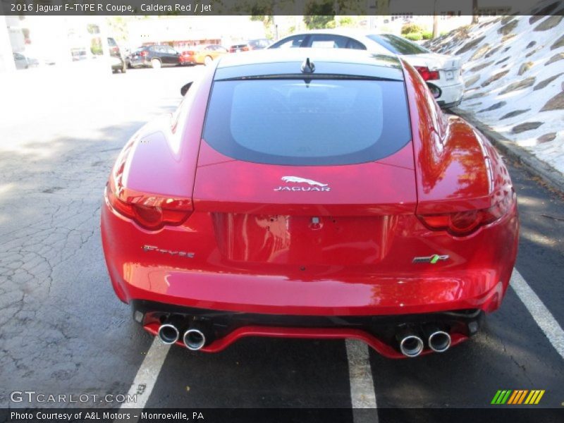 Caldera Red / Jet 2016 Jaguar F-TYPE R Coupe