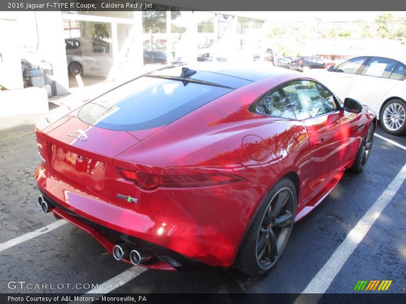 Caldera Red / Jet 2016 Jaguar F-TYPE R Coupe
