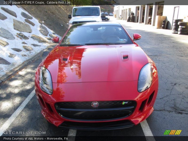  2016 F-TYPE R Coupe Caldera Red