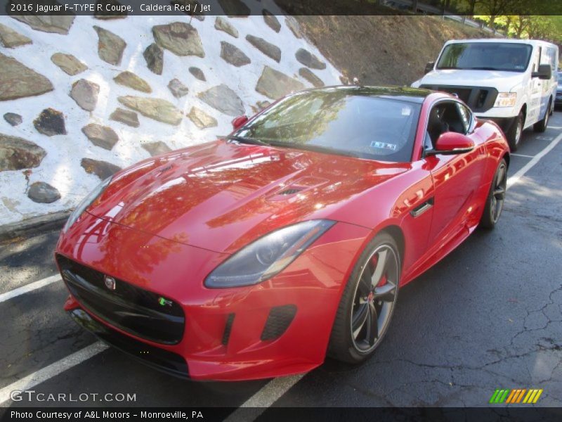 Caldera Red / Jet 2016 Jaguar F-TYPE R Coupe