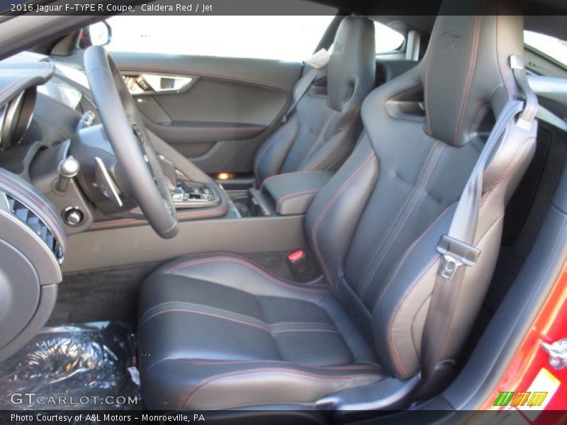 Front Seat of 2016 F-TYPE R Coupe