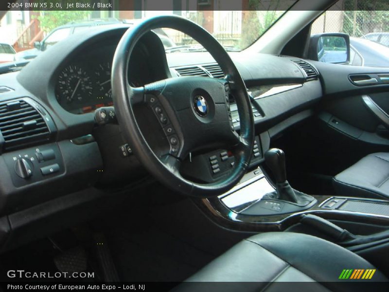 Jet Black / Black 2004 BMW X5 3.0i