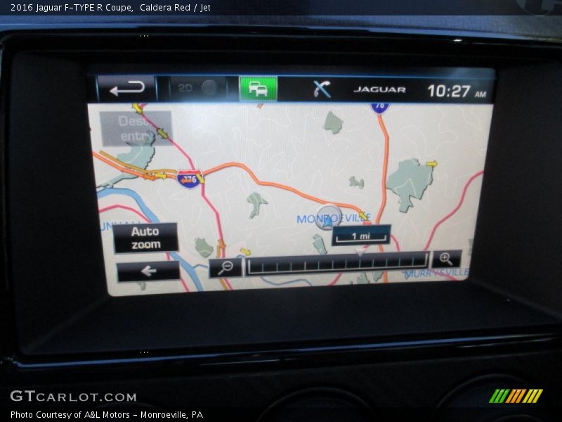 Caldera Red / Jet 2016 Jaguar F-TYPE R Coupe