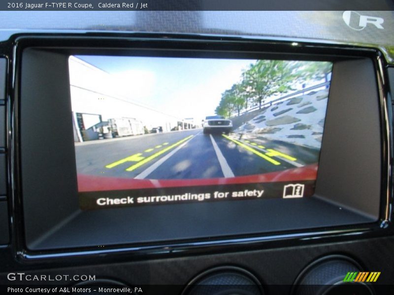 Caldera Red / Jet 2016 Jaguar F-TYPE R Coupe