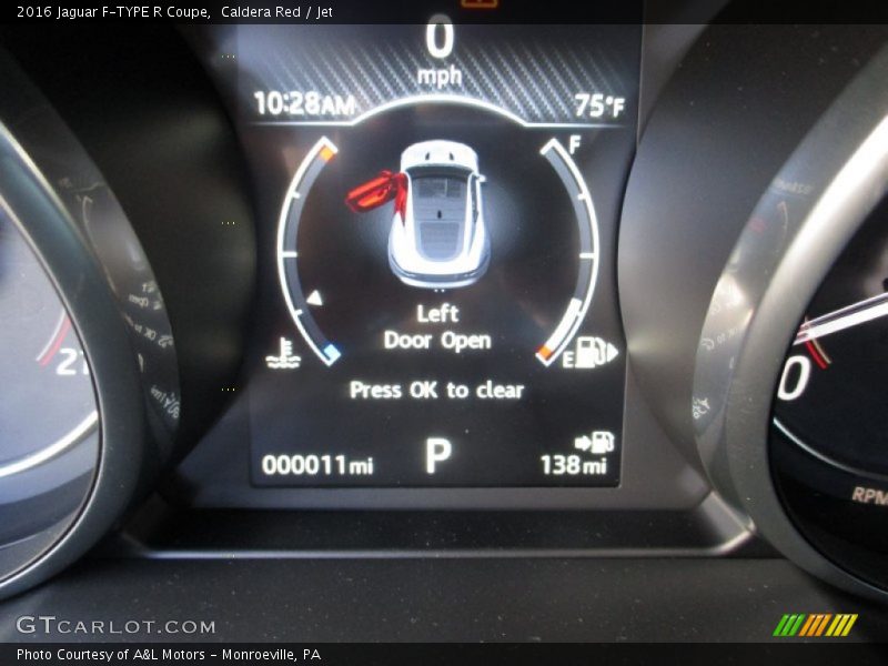 Caldera Red / Jet 2016 Jaguar F-TYPE R Coupe