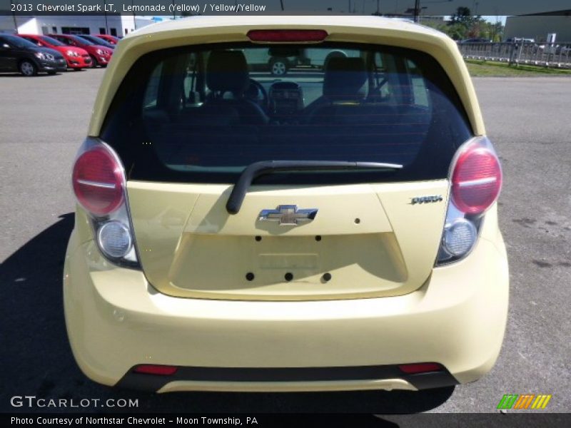 Lemonade (Yellow) / Yellow/Yellow 2013 Chevrolet Spark LT