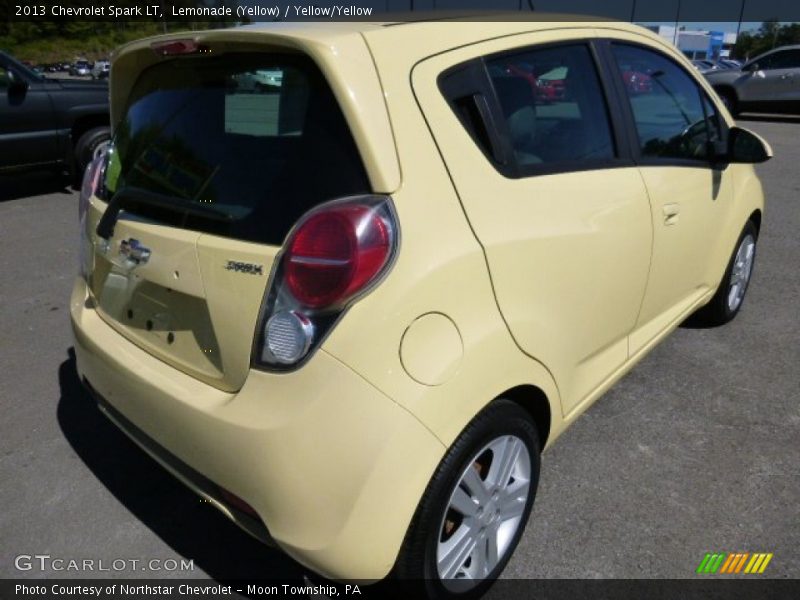 Lemonade (Yellow) / Yellow/Yellow 2013 Chevrolet Spark LT