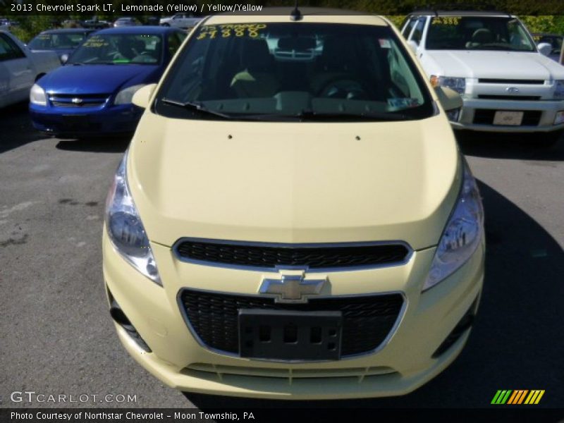 Lemonade (Yellow) / Yellow/Yellow 2013 Chevrolet Spark LT