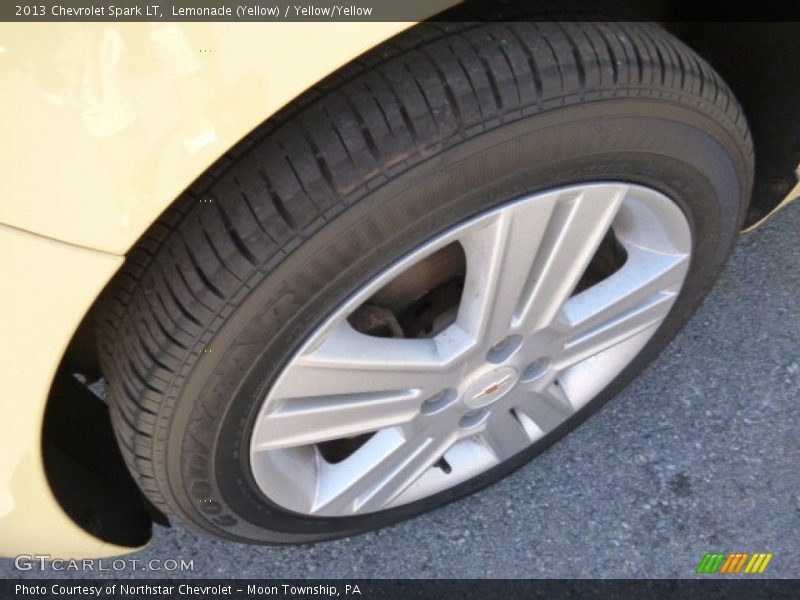 Lemonade (Yellow) / Yellow/Yellow 2013 Chevrolet Spark LT