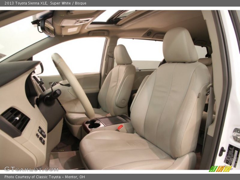 Super White / Bisque 2013 Toyota Sienna XLE