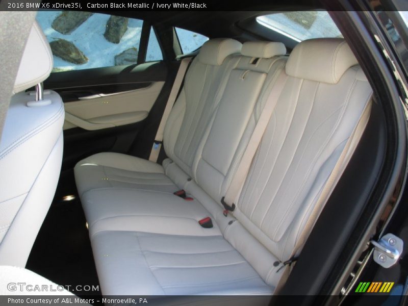 Rear Seat of 2016 X6 xDrive35i