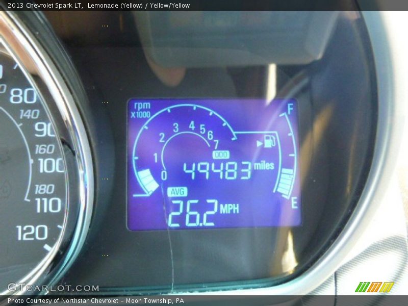 Lemonade (Yellow) / Yellow/Yellow 2013 Chevrolet Spark LT