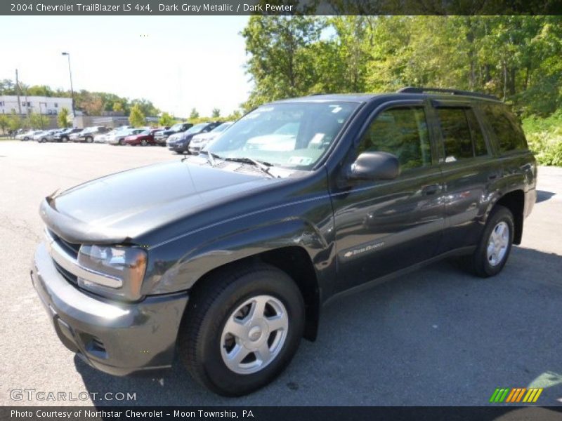 Dark Gray Metallic / Dark Pewter 2004 Chevrolet TrailBlazer LS 4x4