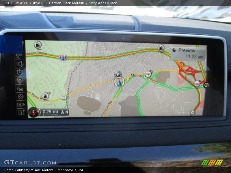 Navigation of 2016 X6 xDrive35i