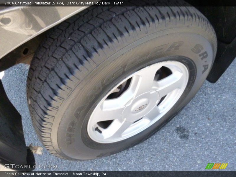 Dark Gray Metallic / Dark Pewter 2004 Chevrolet TrailBlazer LS 4x4