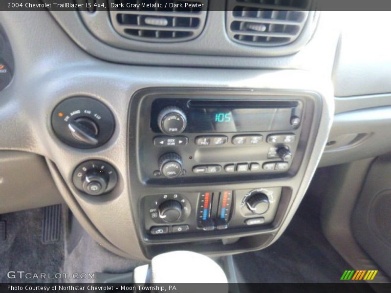 Dark Gray Metallic / Dark Pewter 2004 Chevrolet TrailBlazer LS 4x4