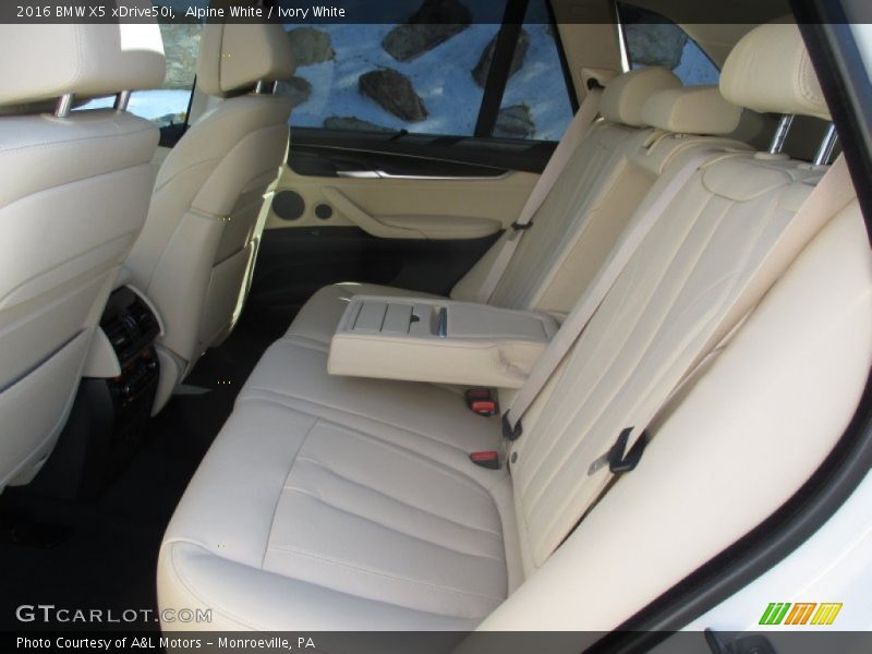 Rear Seat of 2016 X5 xDrive50i
