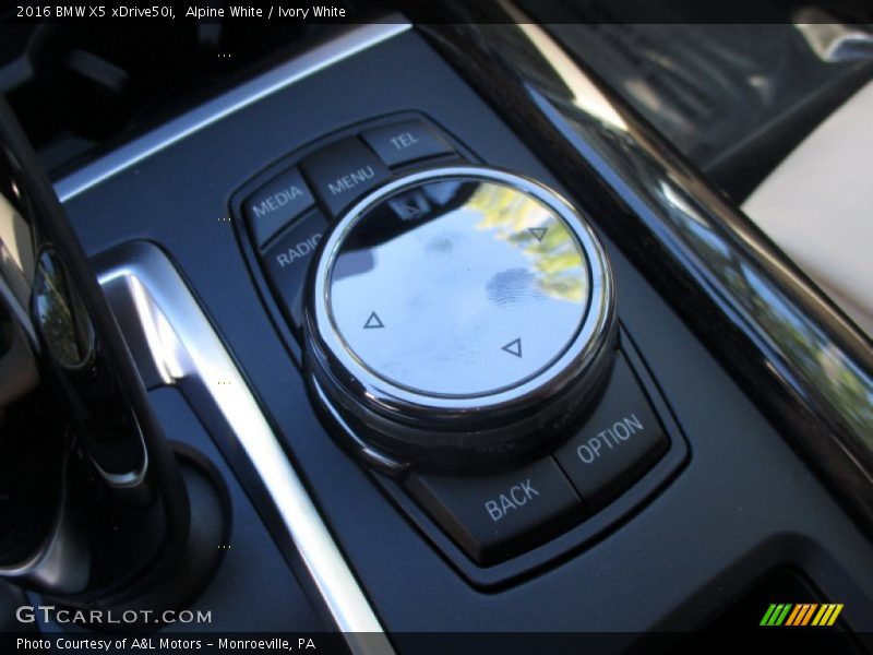 Controls of 2016 X5 xDrive50i