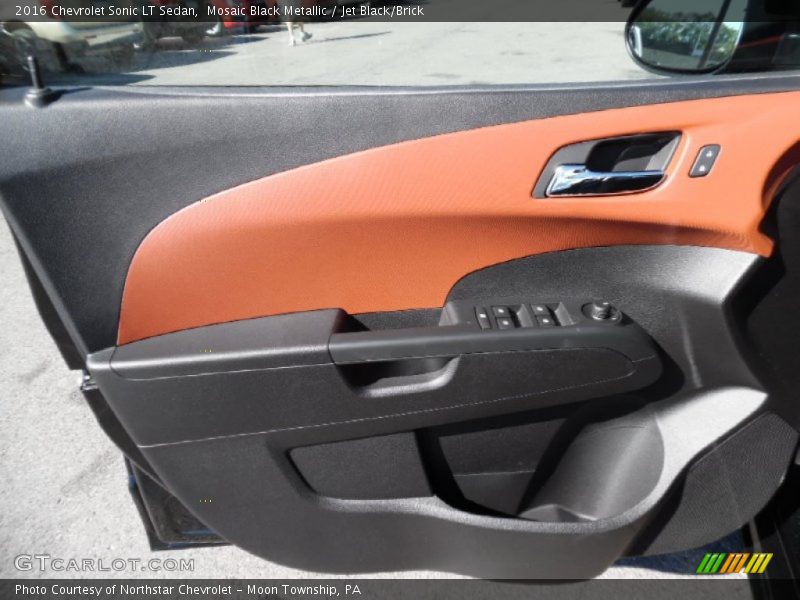 Door Panel of 2016 Sonic LT Sedan