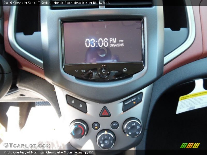 Controls of 2016 Sonic LT Sedan