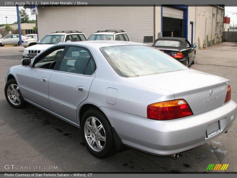 Satin Silver Metallic / Ebony 2001 Acura TL 3.2
