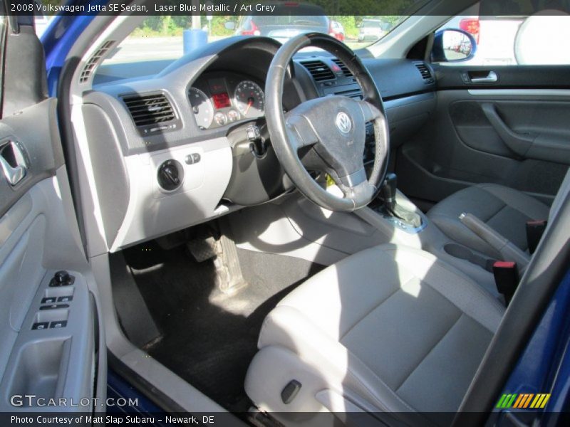  2008 Jetta SE Sedan Art Grey Interior