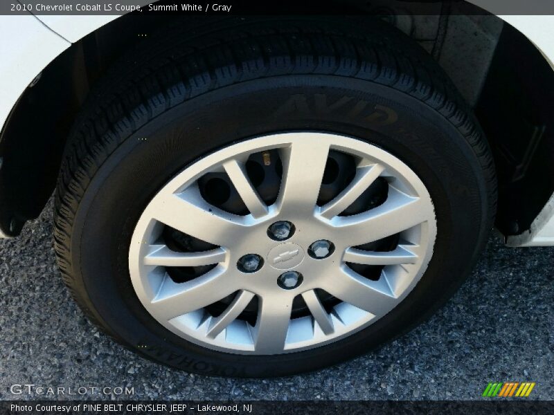 Summit White / Gray 2010 Chevrolet Cobalt LS Coupe