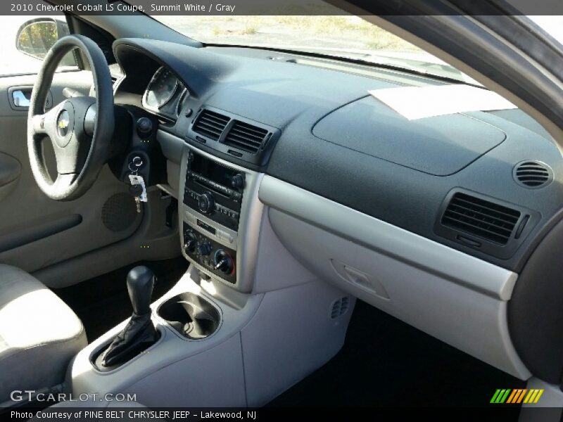 Summit White / Gray 2010 Chevrolet Cobalt LS Coupe