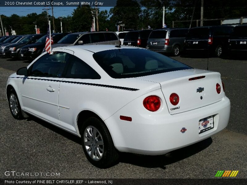 Summit White / Gray 2010 Chevrolet Cobalt LS Coupe