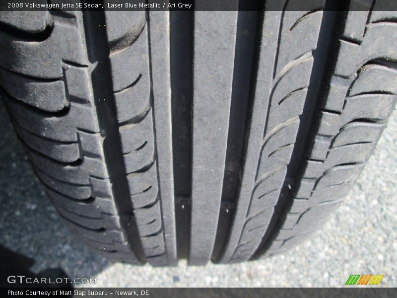 Laser Blue Metallic / Art Grey 2008 Volkswagen Jetta SE Sedan