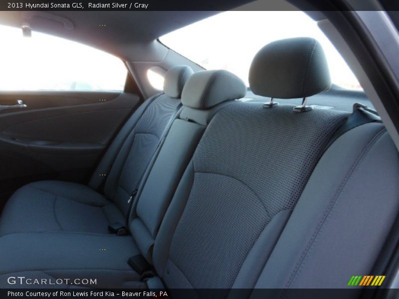 Radiant Silver / Gray 2013 Hyundai Sonata GLS