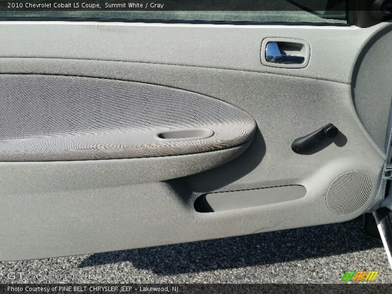Summit White / Gray 2010 Chevrolet Cobalt LS Coupe