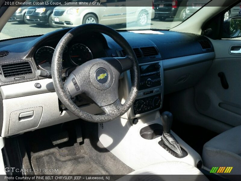 Summit White / Gray 2010 Chevrolet Cobalt LS Coupe