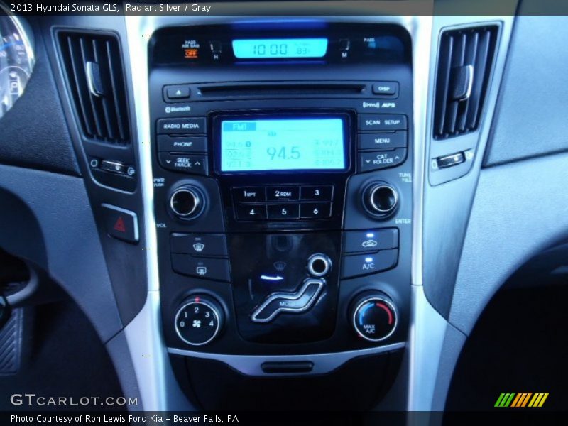 Radiant Silver / Gray 2013 Hyundai Sonata GLS