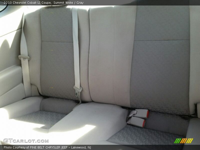 Summit White / Gray 2010 Chevrolet Cobalt LS Coupe