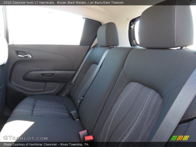 Mosaic Black Metallic / Jet Black/Dark Titanium 2016 Chevrolet Sonic LT Hatchback