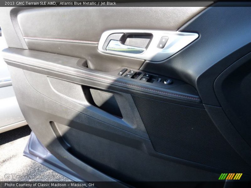 Atlantis Blue Metallic / Jet Black 2013 GMC Terrain SLE AWD