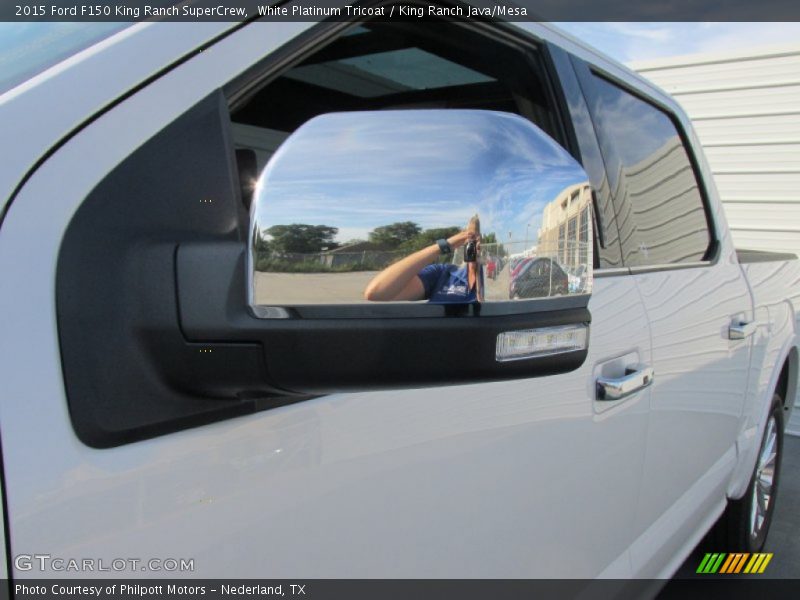 White Platinum Tricoat / King Ranch Java/Mesa 2015 Ford F150 King Ranch SuperCrew