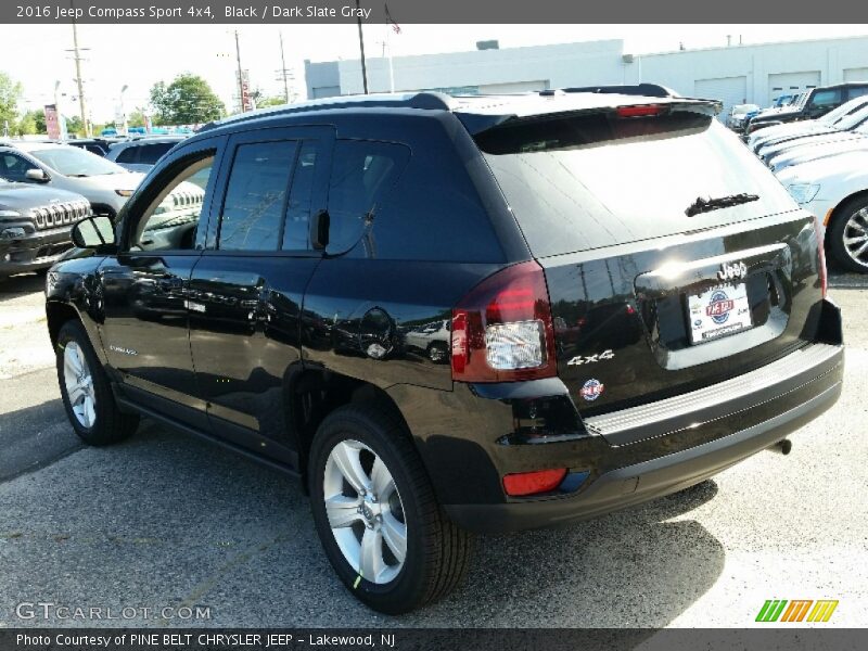 Black / Dark Slate Gray 2016 Jeep Compass Sport 4x4