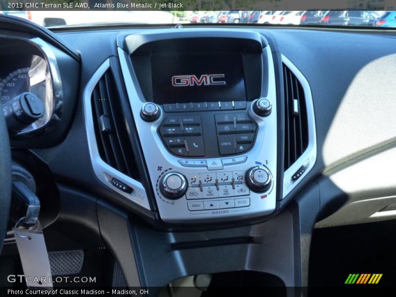 Atlantis Blue Metallic / Jet Black 2013 GMC Terrain SLE AWD