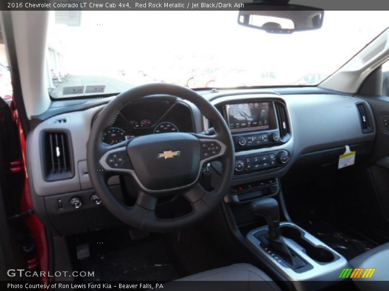 Red Rock Metallic / Jet Black/Dark Ash 2016 Chevrolet Colorado LT Crew Cab 4x4