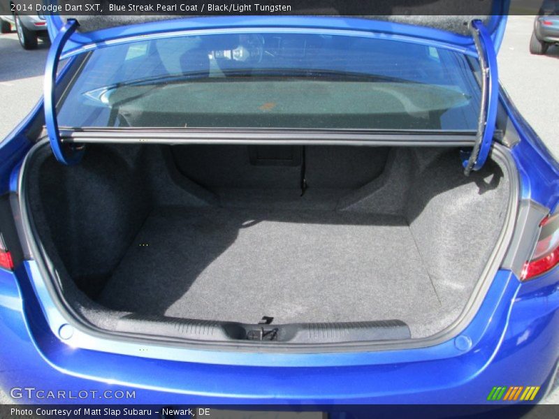 Blue Streak Pearl Coat / Black/Light Tungsten 2014 Dodge Dart SXT