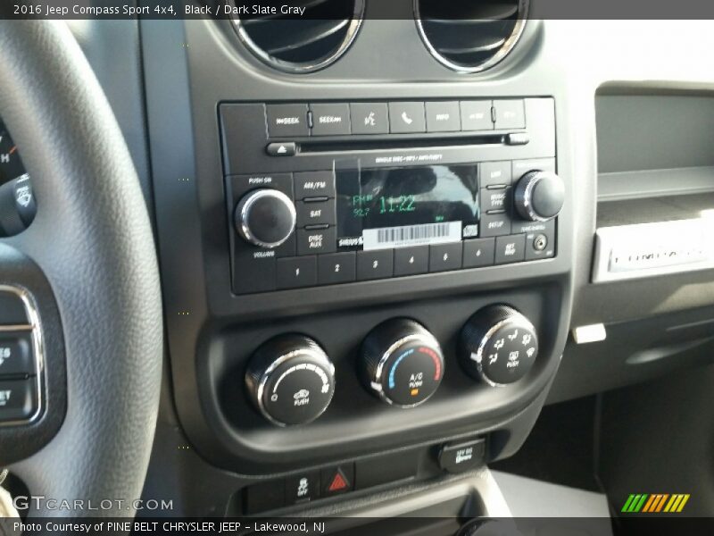 Black / Dark Slate Gray 2016 Jeep Compass Sport 4x4