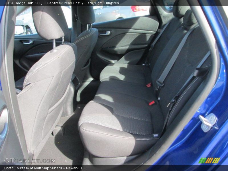 Blue Streak Pearl Coat / Black/Light Tungsten 2014 Dodge Dart SXT