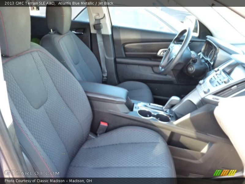 Atlantis Blue Metallic / Jet Black 2013 GMC Terrain SLE AWD