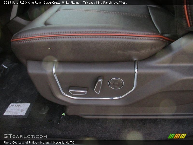 White Platinum Tricoat / King Ranch Java/Mesa 2015 Ford F150 King Ranch SuperCrew