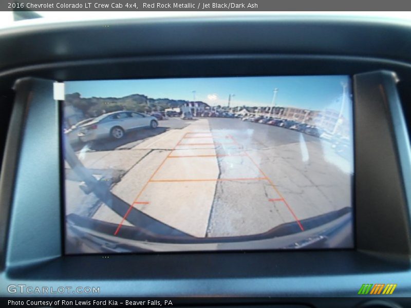 Red Rock Metallic / Jet Black/Dark Ash 2016 Chevrolet Colorado LT Crew Cab 4x4