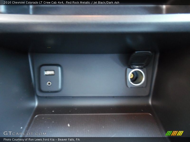 Red Rock Metallic / Jet Black/Dark Ash 2016 Chevrolet Colorado LT Crew Cab 4x4