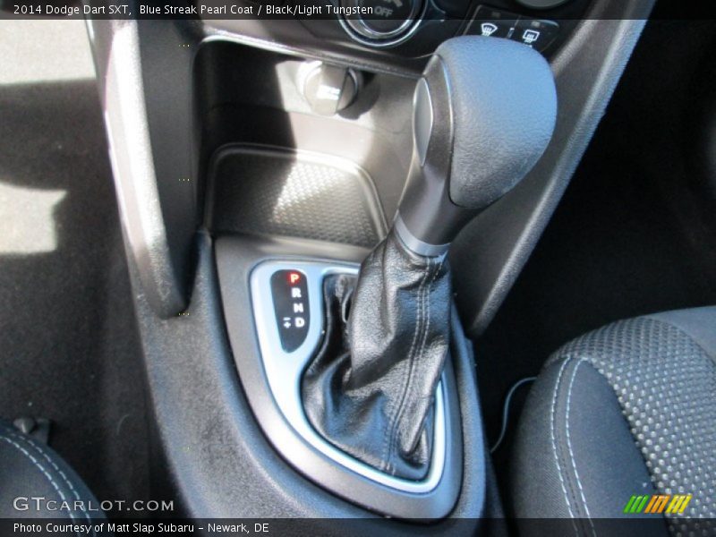 Blue Streak Pearl Coat / Black/Light Tungsten 2014 Dodge Dart SXT