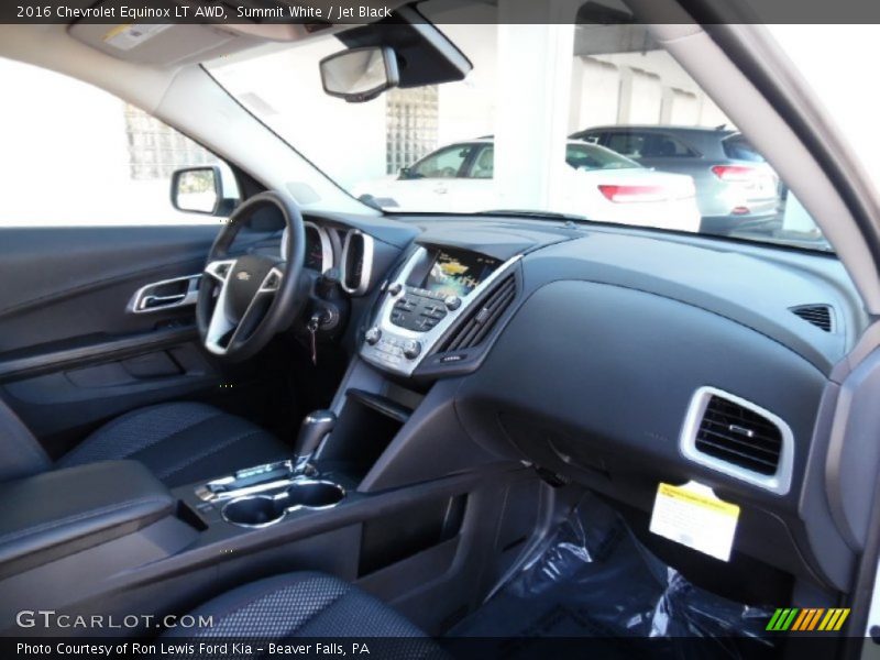 Summit White / Jet Black 2016 Chevrolet Equinox LT AWD